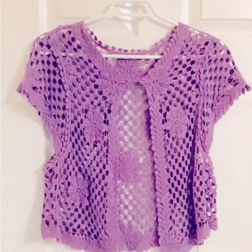 Crochet cardigan
